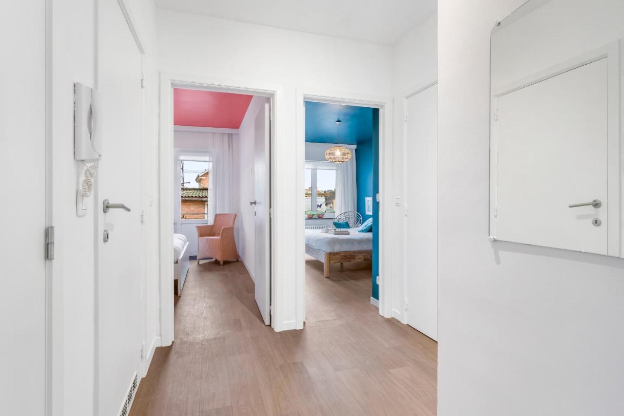 Ruim, Rustgevend Glv App Met Warme Kleuraccenten Middelkerke Exterior foto